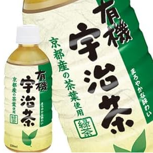 ハイピース 有機宇治茶 330mlPET×72本[24本×3箱]