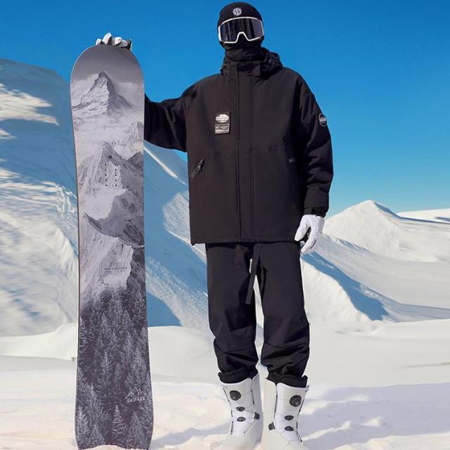 スノーボードウェア 上下セット レディース スキーウェア メンズ