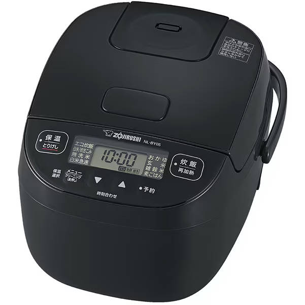 象印 ZOJIRUSHI 小容量マイコン炊飯ジャー 3合炊き ブラック NL-BY05-BA