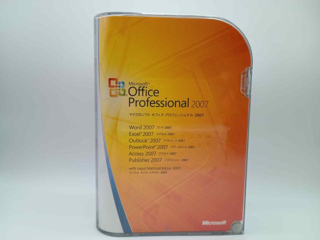 (中古品) Microsoft Office 2007 Professional　通常版　オフィス　プロフェッショナル2007