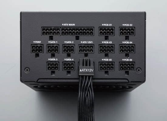 玄人志向 電源ユニット 1200W ATX 電源 80 PLUS プラチナ PC電源 フルプラグイン セミファンレス KRPW-PA1200W/92+_10