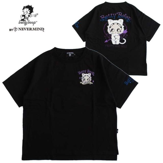 ベティーブープ Betty Boop オーバーサイズ 半袖Tシャツ 刺繍 メンズ レディース ユニセックス BIGシルエット 大きいサイズ 送料無料