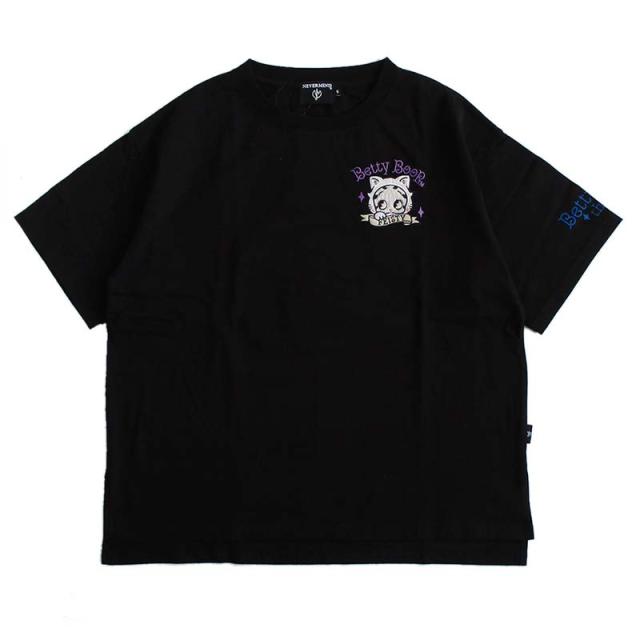 ベティーブープ Betty Boop オーバーサイズ 半袖Tシャツ 刺繍 メンズ レディース ユニセックス BIGシルエット 大きいサイズ 送料無料_1