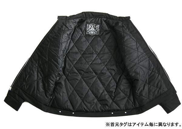 LUCKY13（ラッキーサーティーン/ラッキー13） メンズ中綿入りキルトライナージャケット「Grease, Gas, Glory」 ジャンバー/ブルゾン 送料無料_6