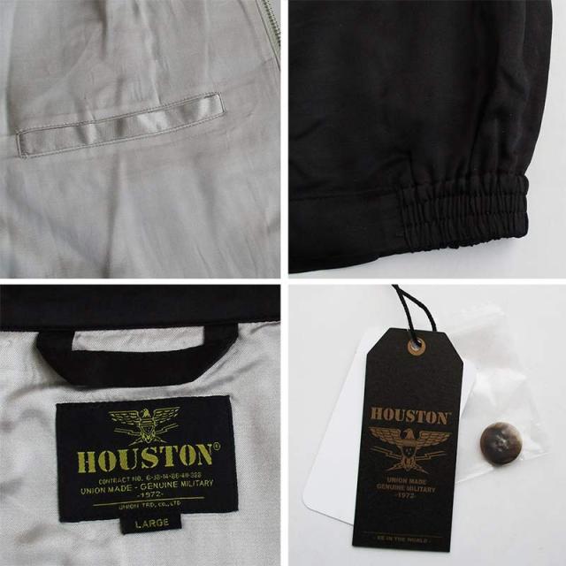HOUSTON ヒューストン メンズ ベトジャン スカジャン スーベニアジャケット レーヨンサテン ：BLACK  刺繍 アウター ロカビリー Rockabilly 50's アメカジ ファッション 春 秋 冬 送料無料_9