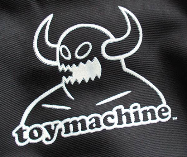 toy machine トイマシーン メンズ 中綿ジャケット/スタジャン カラー：BLACK ジャンバー/ブルゾン/アウター 日本正規ライセンス商品_3