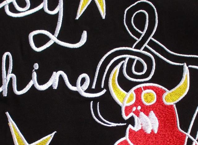 toy machine トイマシーン メンズ 半袖ボーリングシャツ 開襟シャツ 刺繍 大きいサイズ 日本正規ライセンス商品 送料無料_5