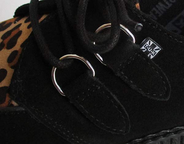 TUK/ティーユーケー ラバーソール メンズ 「Black & Leopard Viva II Low Creeper」 F8142 靴 スニーカー 厚底 パンク 豹柄 ロカビリー レディース ファッション モッズ 送料無料_3