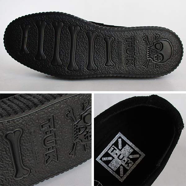 TUK/ティーユーケー ラバーソール メンズ 「Black & Leopard Viva II Low Creeper」 F8142 靴 スニーカー 厚底 パンク 豹柄 ロカビリー レディース ファッション モッズ 送料無料_5