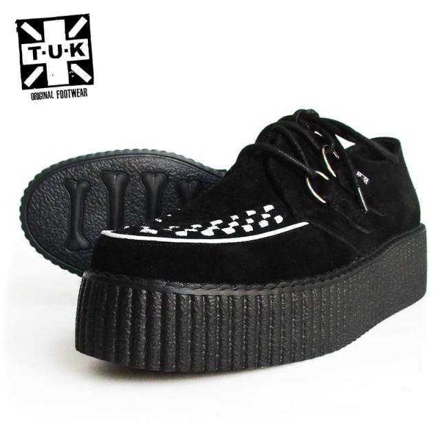 TUK/ティーユーケー ラバーソール メンズ 「VIVA MONDO CREEPER」 V8366  靴 スニーカー  厚底 パンク  ロカビリー レディース ファッション モッズ 送料無料