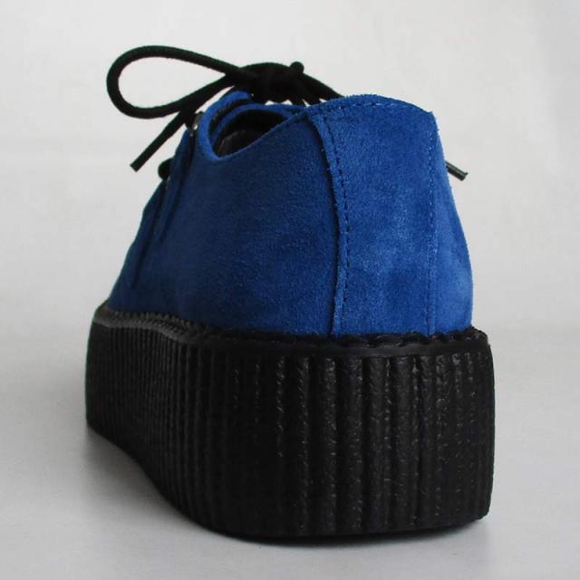TUK/ティーユーケー ラバーソール 「Blue Suede Viva Mondo Creeper」V9546 メンズ レディース スウェード 靴 スニーカー 厚底 パンク ロカビリー ファッション モッズ 送料無料