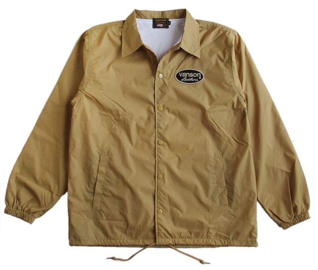 VANSON バンソン ナイロンコーチジャケット メンズ レディース カラー：COYOTE アウター 送料無料_2