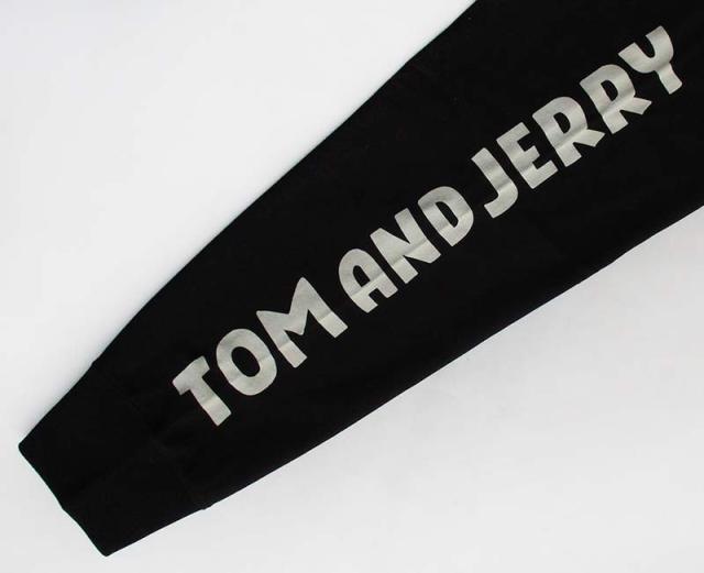 トムとジェリー 天竺ZIPパーカー 長袖Tシャツ（ロンT） トム＆ジェリー キャラクター 刺繍 メンズ レディース NEVERMIND/ネバーマインド 送料無料_6