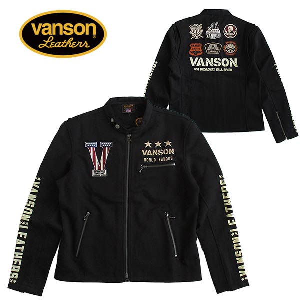 VANSON/バンソン メンズ ライダースジャケット ジャンパー/アウター