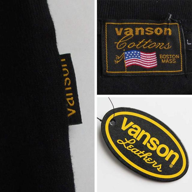 VANSON バンソン メンズ 天竺半袖Tシャツ チェーン刺繍 送料無料_7