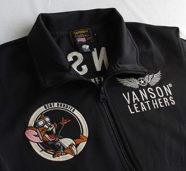 VANSON バンソン トムとジェリー トラックジャケット ジャージ メンズ レディース TOM &amp; JERRY トム＆ジェリー キャラクター アウター 送料無料_3