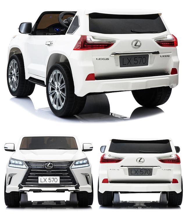 乗用ラジコン レクサス LEXUS LX570 大型 2人乗り 2WD 12V10Ah 4輪サスペンション レザー調シート EVAタイヤ SUV 高級 ライセンス ペダルとプロポで操作可能 電動ラジコンカー 乗用玩具 子供 おもちゃ ラジコンカー 電動乗用玩具 電動乗用ラジコンカー_14