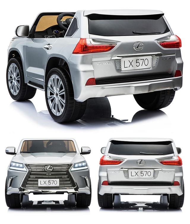 乗用ラジコン レクサス LEXUS LX570 大型 2人乗り 2WD 12V10Ah 4輪サスペンション レザー調シート EVAタイヤ SUV 高級 ライセンス ペダルとプロポで操作可能 電動ラジコンカー 乗用玩具 子供 おもちゃ ラジコンカー 電動乗用玩具 電動乗用ラジコンカー_16