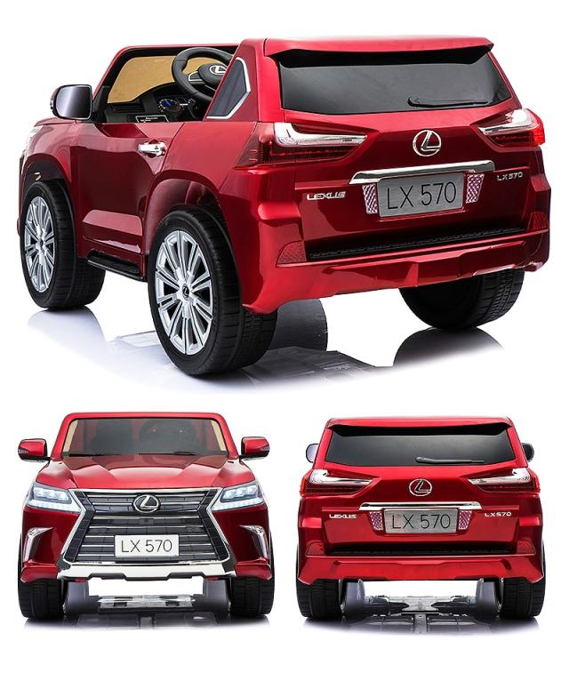 乗用ラジコン レクサス LEXUS LX570 大型 2人乗り 2WD 12V10Ah 4輪サスペンション レザー調シート EVAタイヤ SUV 高級 ライセンス ペダルとプロポで操作可能 電動ラジコンカー 乗用玩具 子供 おもちゃ ラジコンカー 電動乗用玩具 電動乗用ラジコンカー_18