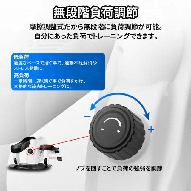 AORTD （売切れ御免） ステッパー クロストレーナー 足踏み器具 自走式ルームランナー フィットネス器具 健康ステッパー 専用ハンドル付 踏み台 運動 室内 エクササイズ 健康器具 運動器具 静音仕様 二年保証_3