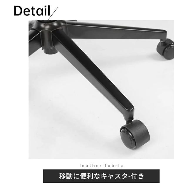 AORTD （売切れ御免） オフィスチェア おしゃれ 腰痛 テレワーク リクライニング パソコンチェア ハイバック ゲーミングチェア デスクチェア 椅子 伸縮可能のオットマン 高さ調節機能 コンパクト 肘付き 回転 キャスター 学習椅子_3