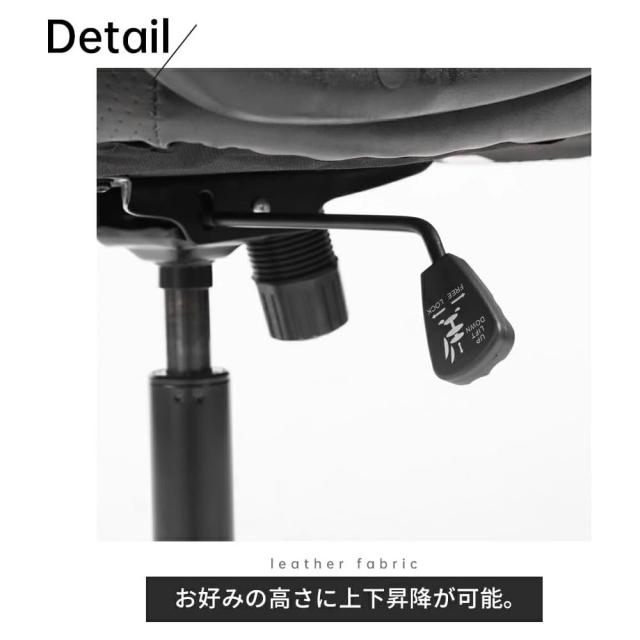 AORTD （売切れ御免） オフィスチェア おしゃれ 腰痛 テレワーク リクライニング パソコンチェア ハイバック ゲーミングチェア デスクチェア 椅子 伸縮可能のオットマン 高さ調節機能 コンパクト 肘付き 回転 キャスター 学習椅子_5