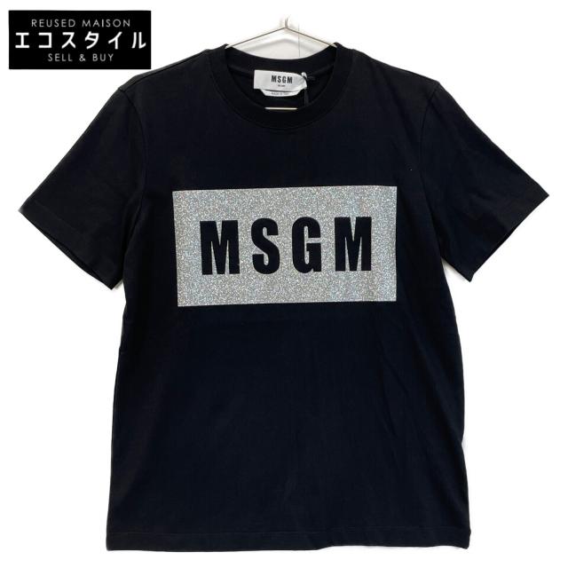 MSGM エムエスジーエム トップス S ブラック メンズ