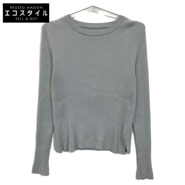 FOXEY フォクシー トップス 40 ライトグレー レディース