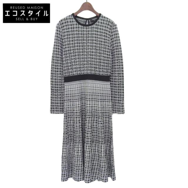 ROCHAS ロシャス ワンピース XS ブラック/ホワイト レディース