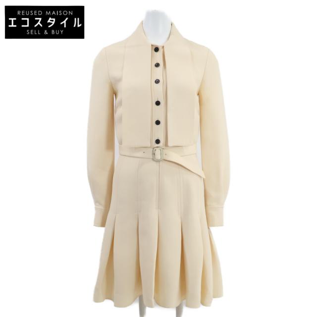 Christian Dior クリスチャンディオール ワンピース 38 アイボリー レディース