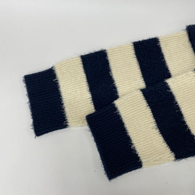 GUCCI グッチ トップス S ネイビー×ホワイト メンズ その他トップス