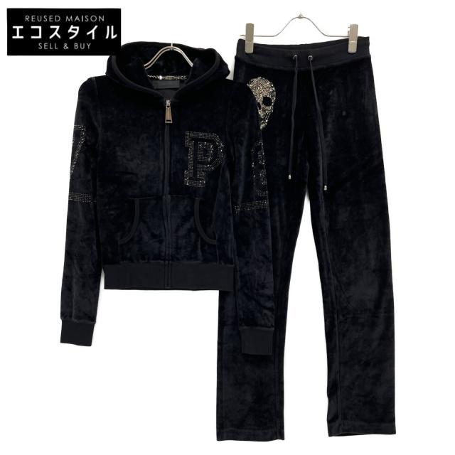 PHILIPP PLEIN フィリッププレイン スーツ セットアップ XS ブラック レディース
