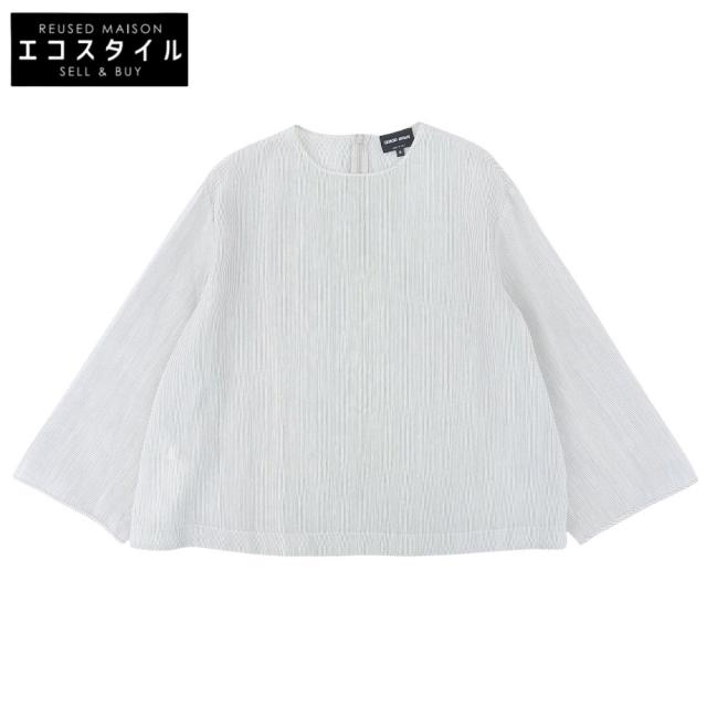 GIORGIO ARMANI ジョルジオアルマーニ トップス 36 グレー レディース
