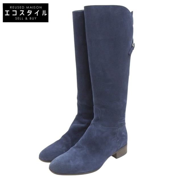 SARTORE サルトル シューズ 35.5 ネイビー レディース