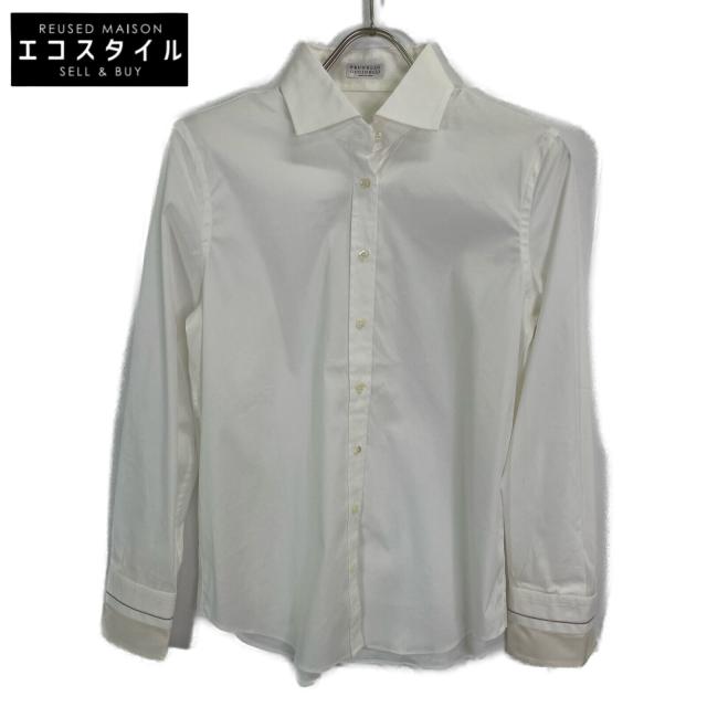 BRUNELLO CUCINELLI ブルネロクチネリ トップス S ホワイト レディース