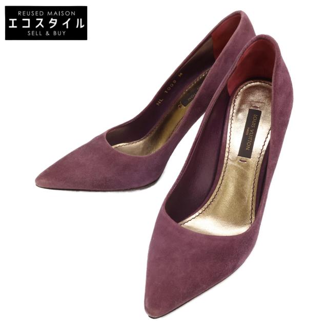 LOUIS VUITTON ルイヴィトン シューズ 34 パープル レディース