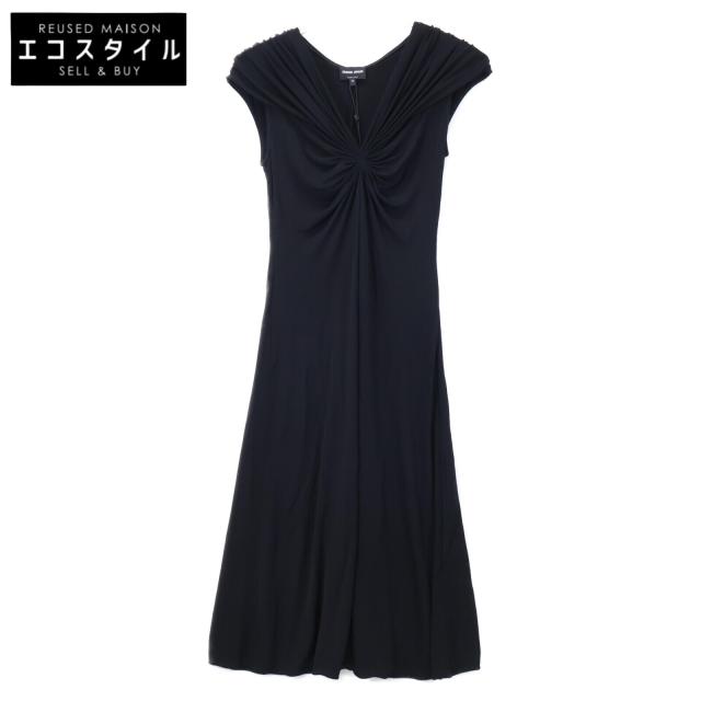 GIORGIO ARMANI ジョルジオアルマーニ ワンピース 40 ブラック レディース