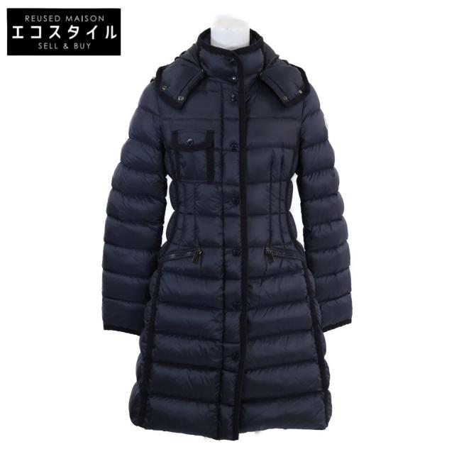 MONCLER モンクレール コート 0 ネイビー レディース