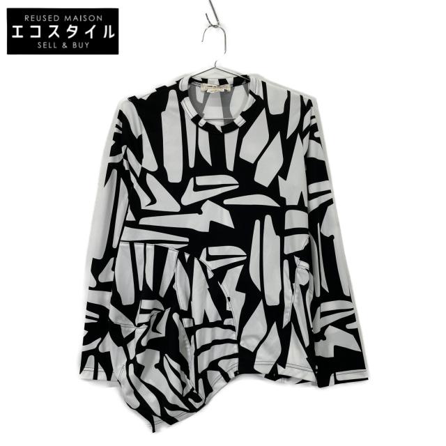 COMMEdesGARCONS コムデギャルソン トップス S ブラック ホワイト レディース