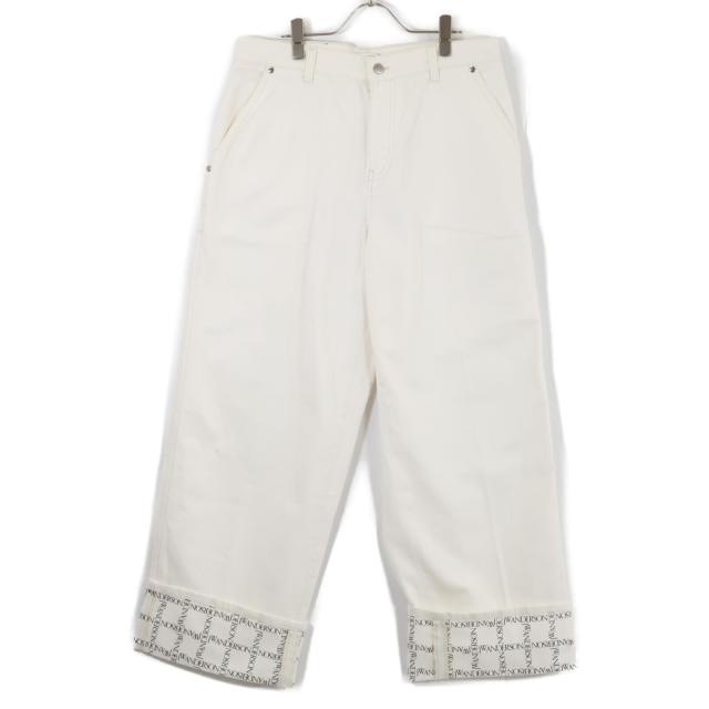 J.W.Anderson ジェイ ダブリュー アンダーソン ボトムス 40 ホワイト メンズ