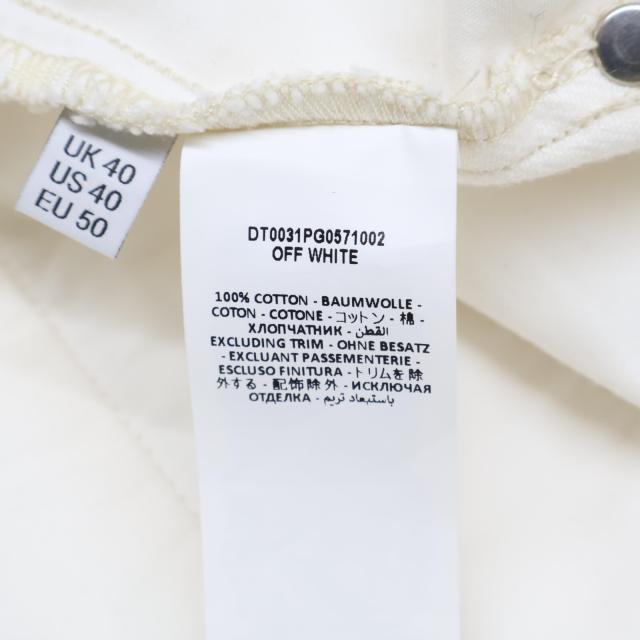 J.W.Anderson ジェイ ダブリュー アンダーソン ボトムス 40 ホワイト メンズ