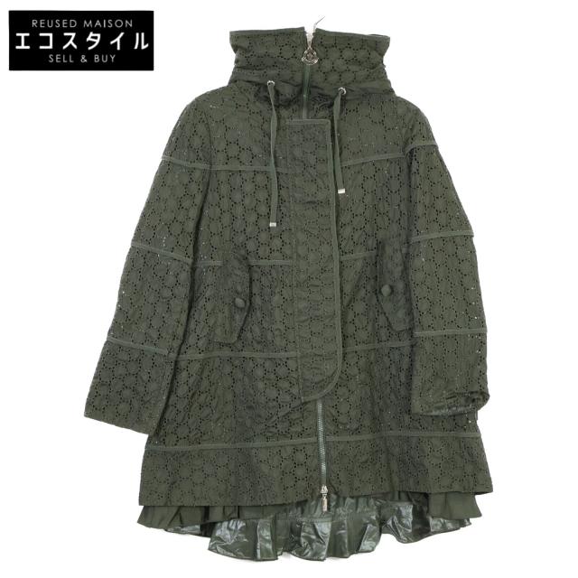MONCLER モンクレール コート 0 カーキ レディース