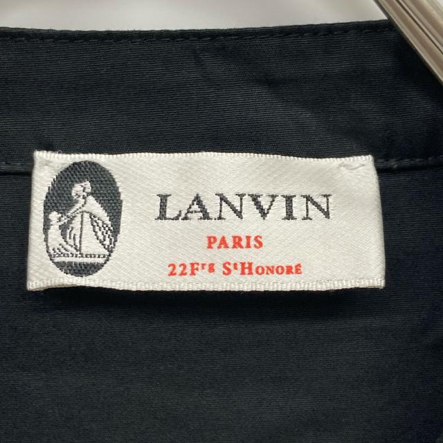 LANVIN ランバン ワンピース 34 ブラック レディース_4