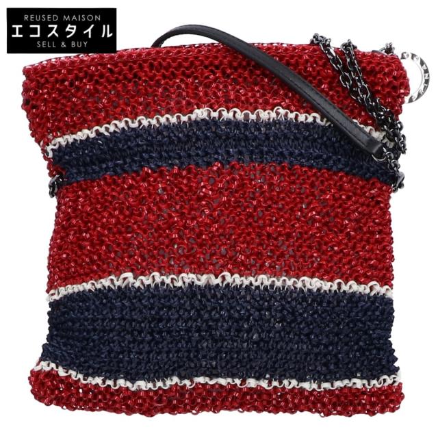 ANTEPRIMA アンテプリマ ショルダーバッグ ネイビー/レッド レディース