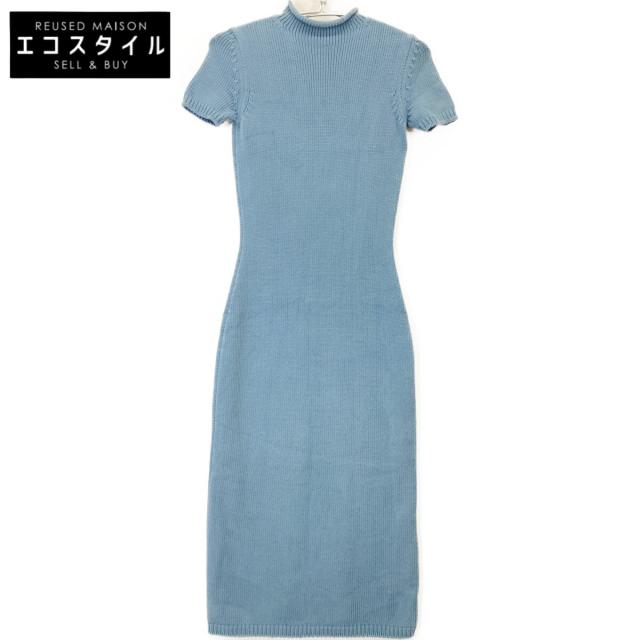 RalphLauren PURPLE LABEL ラルフローレン パープルレーベル ワンピース XS ブルー レディース