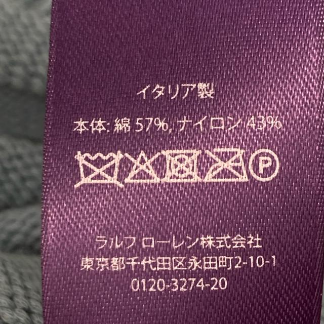 RalphLauren PURPLE LABEL ラルフローレン パープルレーベル ワンピース XS ブルー レディース_4