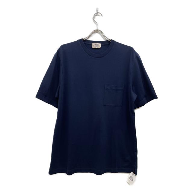 HERMES エルメス トップス XL ネイビー メンズ_1