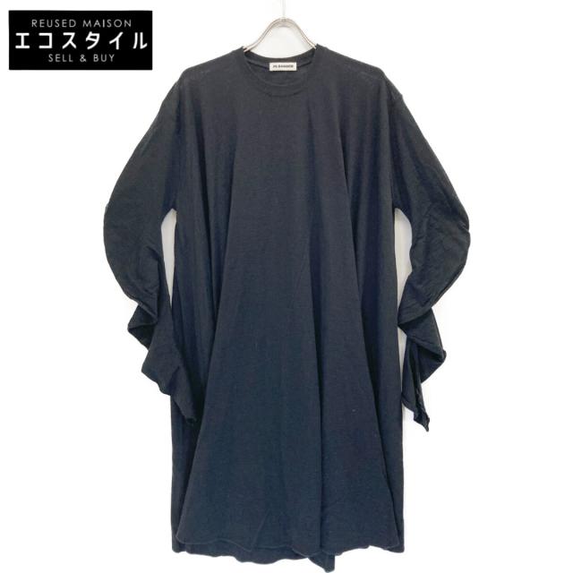 JIL SANDER ジルサンダー ワンピース 38 ブラック レディース