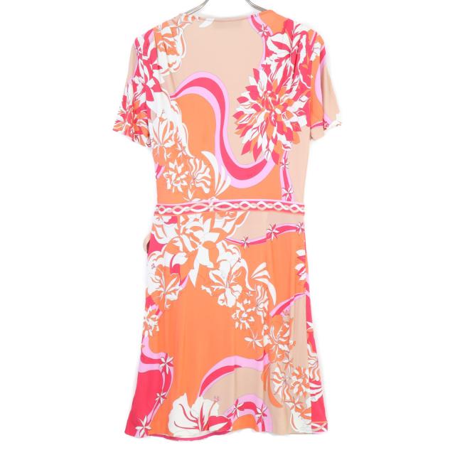 Emilio Pucci エミリオプッチ ワンピース 44 オレンジ レディース