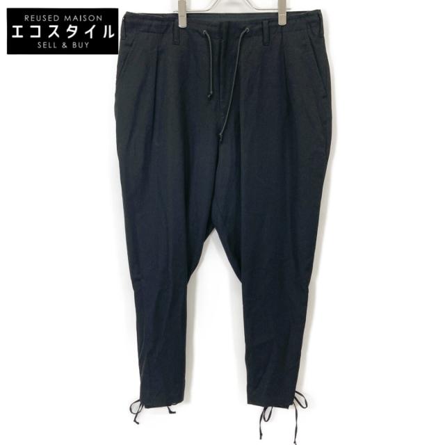 Yohji Yamamoto POUR HOMME ヨウジヤマモトプールオム ボトムス 2 ブラック メンズ
